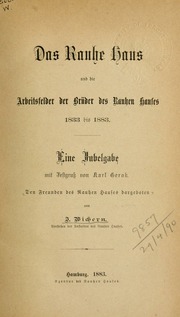 Cover of edition dasrauhehausundd00wich