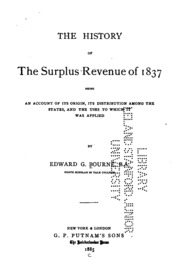 Cover of edition historysurplusr00bourgoog