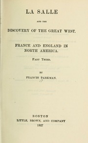 Cover of edition lasallediscovery00park