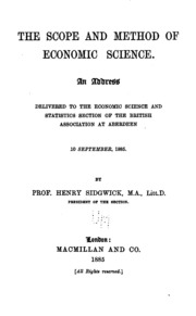 Cover of edition scopeandmethode00sidggoog