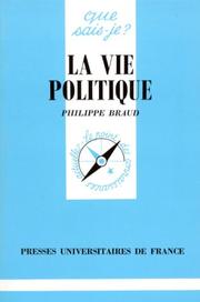 Cover of: La Vie Politique