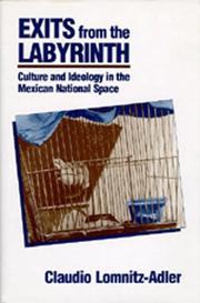 Exits from the labyrinth by Claudio Lomnitz-Adler