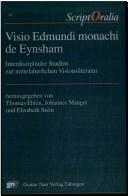 Visio Edmundi monachi de Eynsham by Johannes Mangei, Elisabeth Stein