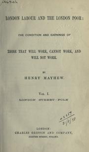 Cover of: London Labour and the London Poor by Henry Mayhew, Henry Mayhew