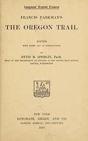 Cover of: Francis Parkman's The Oregon Trail