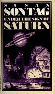 Cover of: Under the sign of Saturn