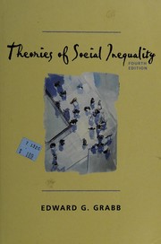 Cover of: Theories of social inequality