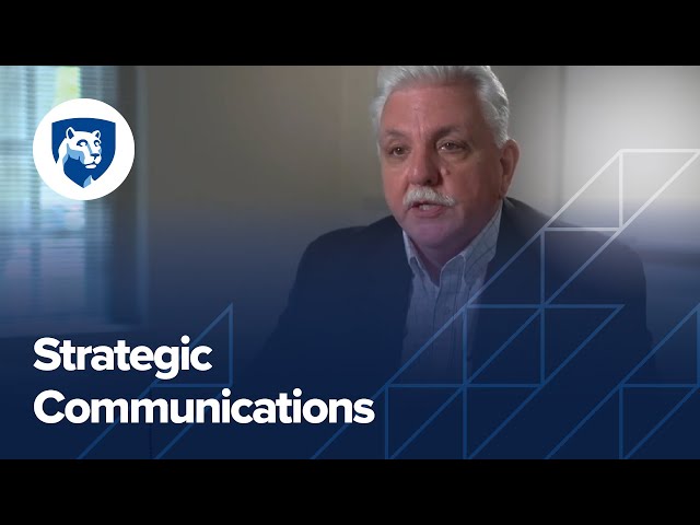 Watch Strategic Communications Bachelor's Degree Online on YouTube.