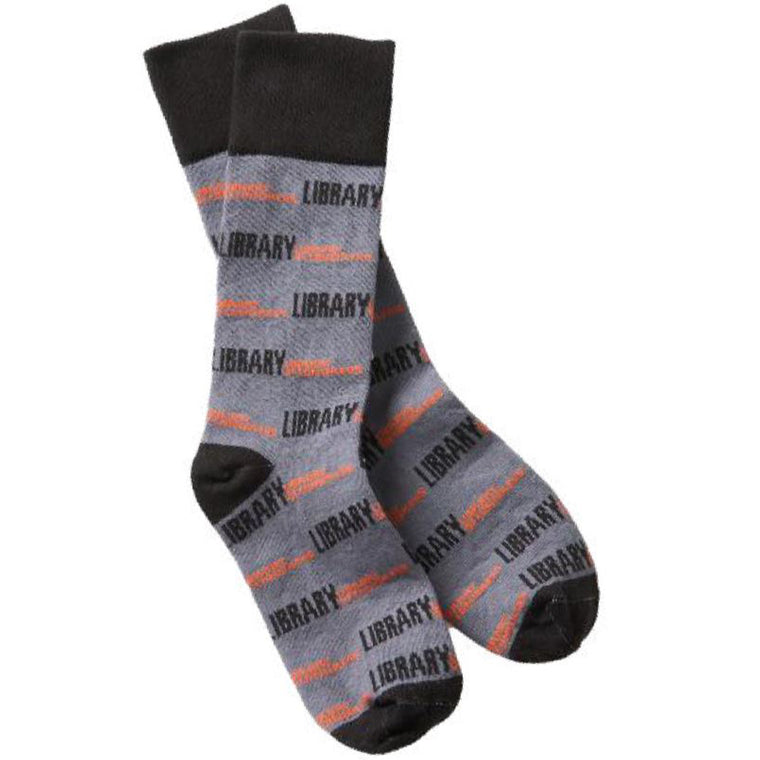 Library Logo Socks