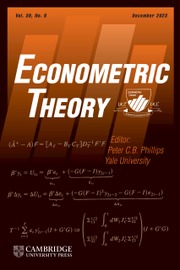 Econometric Theory