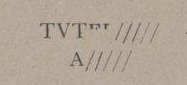 Transcription imprimé du texte original. Des hachures indiquent les endroits où l'original est lacunaire.