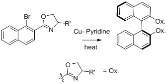 Ullman Asymmetric reaction