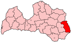 Location of Ludza