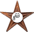 Barnstar of Good Humor, awarded by Eustress [8], August 2008