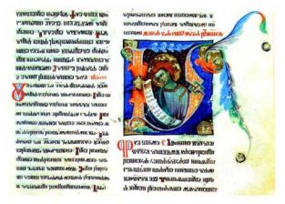 Kroatisch (Misal kneza Novaka, 1368).