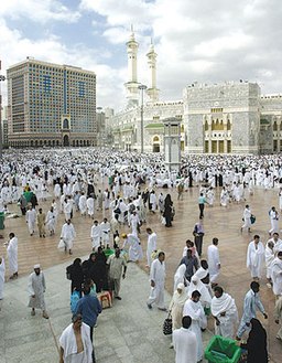 Utanför Masjid al-Haram