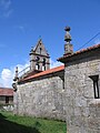 Église de la paroisse de Rubiás dos Mixtos.