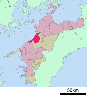 伊予市位置図