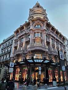 Palazzo Mincuzzi al tramonto