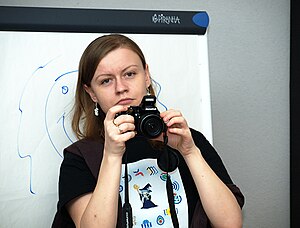 Ala z; 13 000 edits in pl Wikinews (the most active user and sysop in 3 Wikimedia projects (Wikipedia, Wikinews, Wikimedia Commons), the most active organizer of wikimedian meetups in Poland