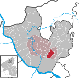 Anhausen – Mappa