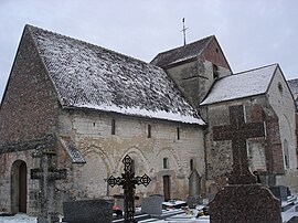 The church of Saint-Hilaire in Connantray-Vaurefroy