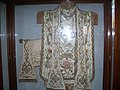 Garments of St. Francis Xavier on display