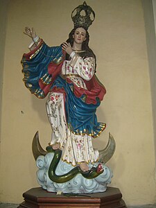 Immaculate Conception of Popayan by Bernardo de Legarda, of the Quito School in Ecuador (18th c.)