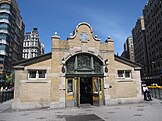 72nd Street station original entrance