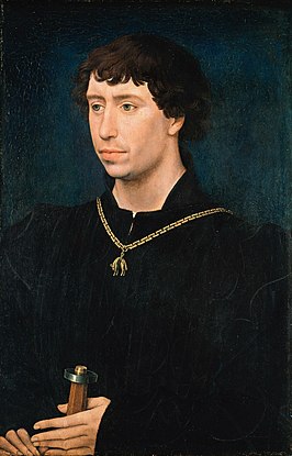 Karel de Stoute omstreeks 1460 geschilderd door Rogier van der Weyden