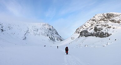 Bergwandern im Winter