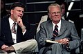 Franklin Graham rechts, in juni 1994 geboren op 14 juli 1952