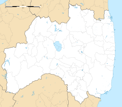 Gohyakugawa Station is located in Fukushima Prefecture