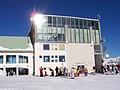 La stazion a mont de funivie Ravasclêt-Çoncolan.