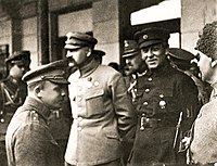 Józef Piłsudski i Symon Petlura, Winnica 16 maja 1920