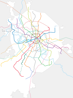 Nagatinsky Zaton is located in Moscow Metro