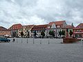 Der Marktplatz in Beeskow / Brandenburg