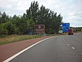 Image 15A sign marking entry to Scotland located on the M6 motorway crossing the border of Cumbria. (from North West England)