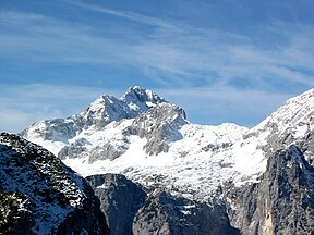 Der Triglav, Sloweniens höchster Gipfel