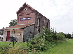 Ehemaliger Bahnhof Macquigny