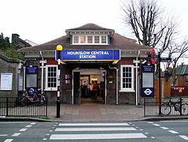 Het stationsgebouw uit 1912