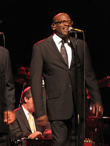 McCuller with Lyle Lovett & His Large Band At the Orpheum Theatre