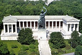 Ruhmeshalle (El Salón de la Fama), en Theresienwiese, cerca de Múnich