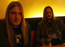 Nocturno Culto (vlevo) a Fenriz z Darkthrone