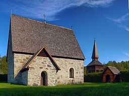 Lidens gamla kyrka i september 2009