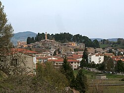 Skyline of Acquapendente