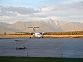 Air Canada Express Dash 8-Q300 le roulage jusqu'à la terminale