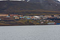 Barentsburg des de la costa