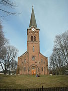 Sofienberg kirke, 1877. Foto: Helge Høifødt