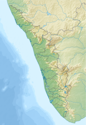 Voir sur la carte topographique du Kerala